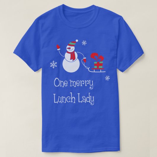 サンタメリークおもしろいリスマスTシャツ1枚 Tシャツ (デザイン正面)