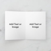 サンタメリークリスマスグリーティングカード シーズンカード (内部)