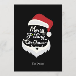 サンタメリークリスマスパーティの招待状 招待状