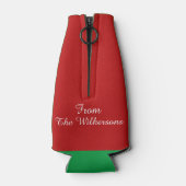 サンタメリークリスマスボトルクール ボトルクーラー (裏面)