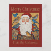 サンタメリークリスマスポストカード ポストカード (正面)