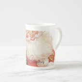 サンタメリークリスマス ボーンチャイナマグカップ (正面右)