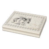 サンタメリークリスマス ラバースタンプ (スタンプ)