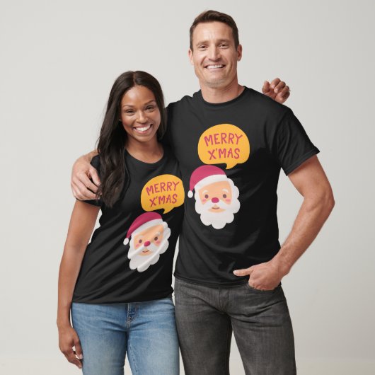 サンタメリークリスマスTシャツ Tシャツ (ユニセックス)