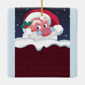 サンタメリークロース セラミックオーナメント (裏面)