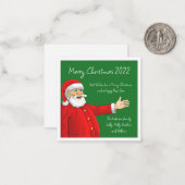 サンタメリークロース ノートカード (正面/裏面インサイチュ)