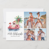 サンタメレカリキマカビーチクリスマスフォト シーズンカード (正面)