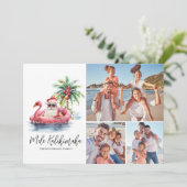 サンタメレカリキマカビーチクリスマスフォト シーズンカード (スタンド正面)