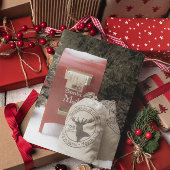 サンタメールトナカイ郵便局フェスティバルクリスマス カード