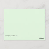 サンタメールボックスはがき ポストカード (裏面)