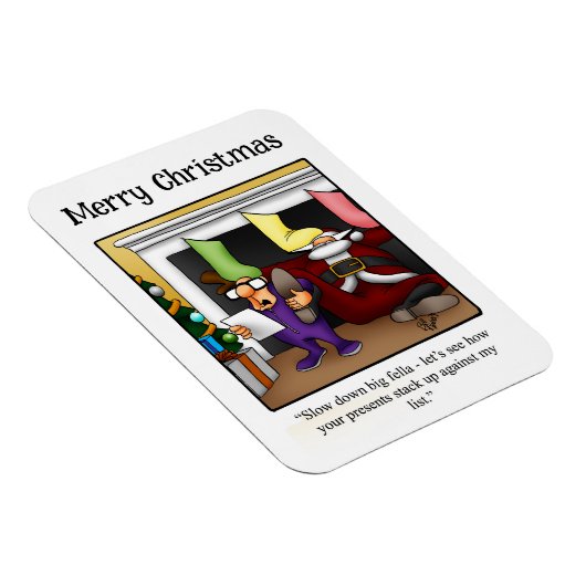 サンタモおもしろいウマのマグネットギフト マグネット (右側)