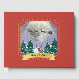 サンタモダントインデナーとヴィンテージクリスマスナイト ゲストブック