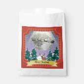 サンタモダントインデナーとヴィンテージクリスマスナイト フェイバーバッグ (正面)