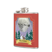 サンタモダントインデナーとヴィンテージクリスマスナイト フラスク (左)