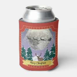 サンタモダントインデナーとヴィンテージクリスマスナイト 缶クーラー