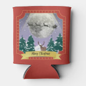 サンタモダントインデナーとヴィンテージクリスマスナイト 缶クーラー (正面)