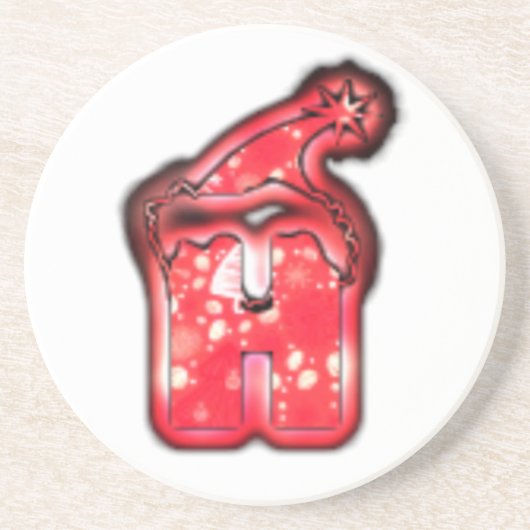 サンタモダンハットコレクション。 コースター (正面)