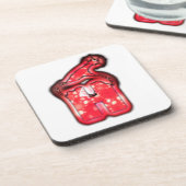 サンタモダンハットコレクション。 コースター (左側)