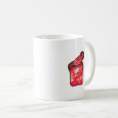 サンタモダンハットコレクション。 コーヒーマグカップ (正面右)