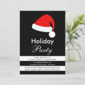 サンタモダンホリ企業のディパーティー招待状 招待状 (スタンド正面)
