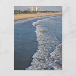 サンタモニカのビーチ ポストカード