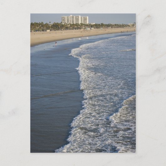 サンタモニカのビーチ ポストカード (正面)