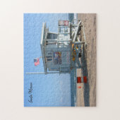 サンタモニカのライフガード ジグソーパズル (縦)