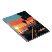 サンタモニカの日の#1 ノートブック (右側)