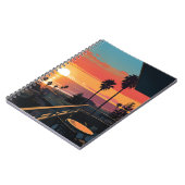 サンタモニカの日の#1 ノートブック (左側)