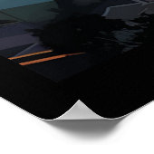 サンタモニカの日の#1 ポスター (角)