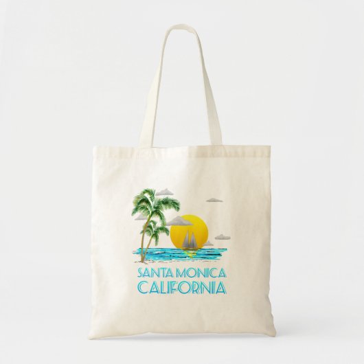 サンタモニカカリフォルニアの航行 トートバッグ (正面)
