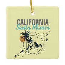 サンタモニカカリフォルニアジオメトリパームズ