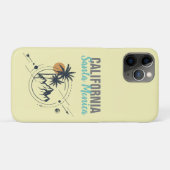 サンタモニカカリフォルニアジオメトリパームズ Case-Mate iPhoneケース (裏面(横))