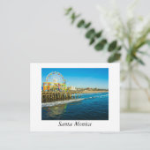 サンタモニカカリフォルニア ポストカード (スタンド正面)