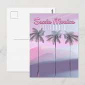 サンタモニカカリフォルニア ポストカード (正面/裏面)