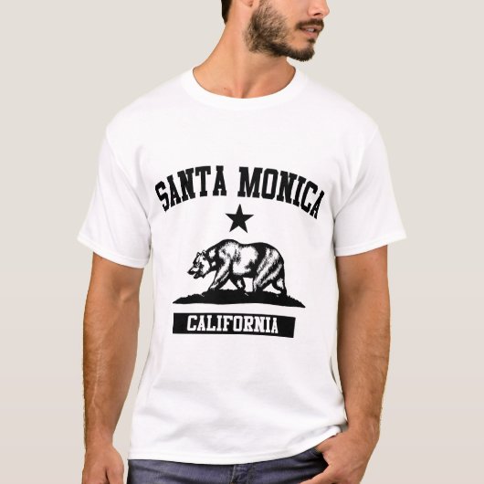 サンタモニカカリフォルニア Tシャツ (正面)