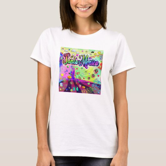 サンタモニカクール「エネルギー」 Tシャツ (正面)
