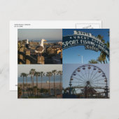 サンタモニカコラージュはがき ポストカード (正面/裏面)