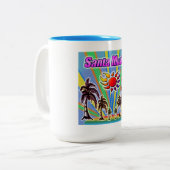 サンタモニカサマーラブマグ ツートーンマグカップ (正面左)