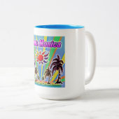 サンタモニカサマーラブマグ ツートーンマグカップ (正面右)