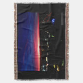 サンタモニカサンライズ#1ブランケット スローブランケット (正面縦)