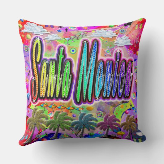サンタモニカビスタ表現ピロー クッション (裏面)