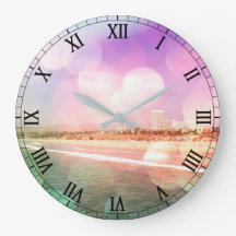 サンタモニカビーチきらめく- Pink Photo Edit