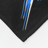 サンタモニカビーチアウトルン80sエステティックVAPORWAVE フリースブランケット (角)