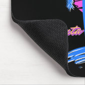 サンタモニカビーチアウトルン80sエステティックVAPORWAVE マウスパッド (コーナー)