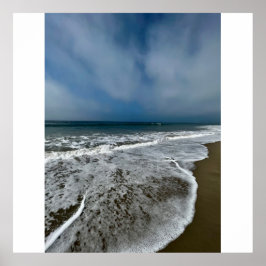 サンタモニカビーチイン秋。 ポスター