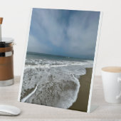 サンタモニカビーチイン秋。 台座サイン (インサイチュ)