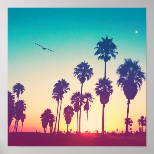 サンタモニカビーチ ポスター (正面)