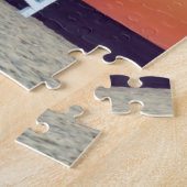 サンタモニカビーチ |ロサンゼルス、カリフォルニア ジグソーパズル (側面)