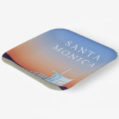 サンタモニカビーチ |ロサンゼルス、カリフォルニア ペーパープレート (傾斜あり)